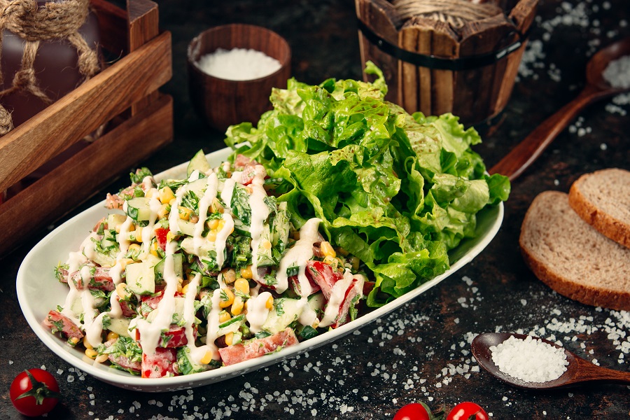 Bacon and Egg Spinach Salad