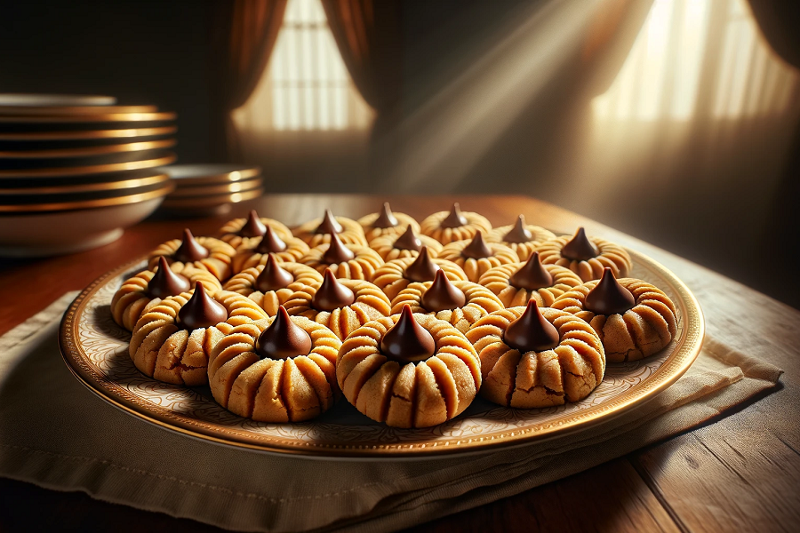 Peanut Butter Paw Print Cookies